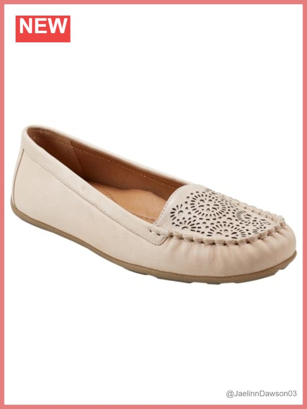 Women's Leather Loafer Flats Cushioned Arch Support Slip Ons Comfort